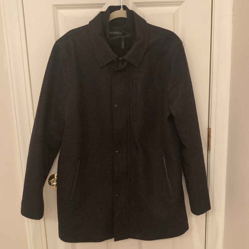 Mens Wool Calvin Klein Coat